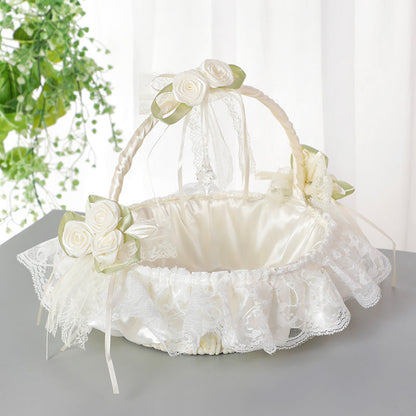 Flower Girl Flower Basket