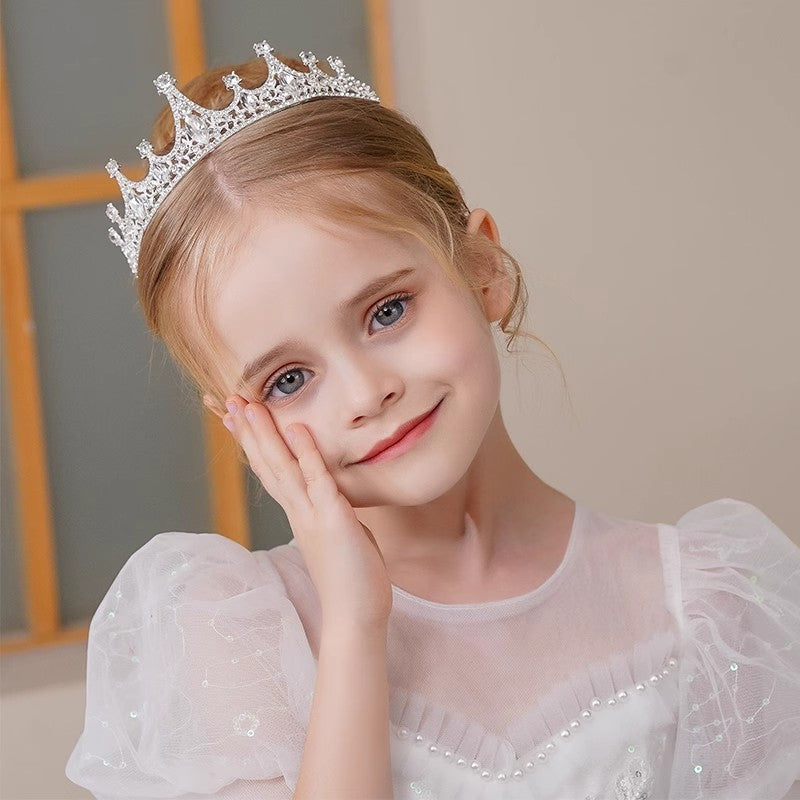 Girls Purple Crown Tiara