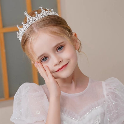 Girls Purple Crown Tiara