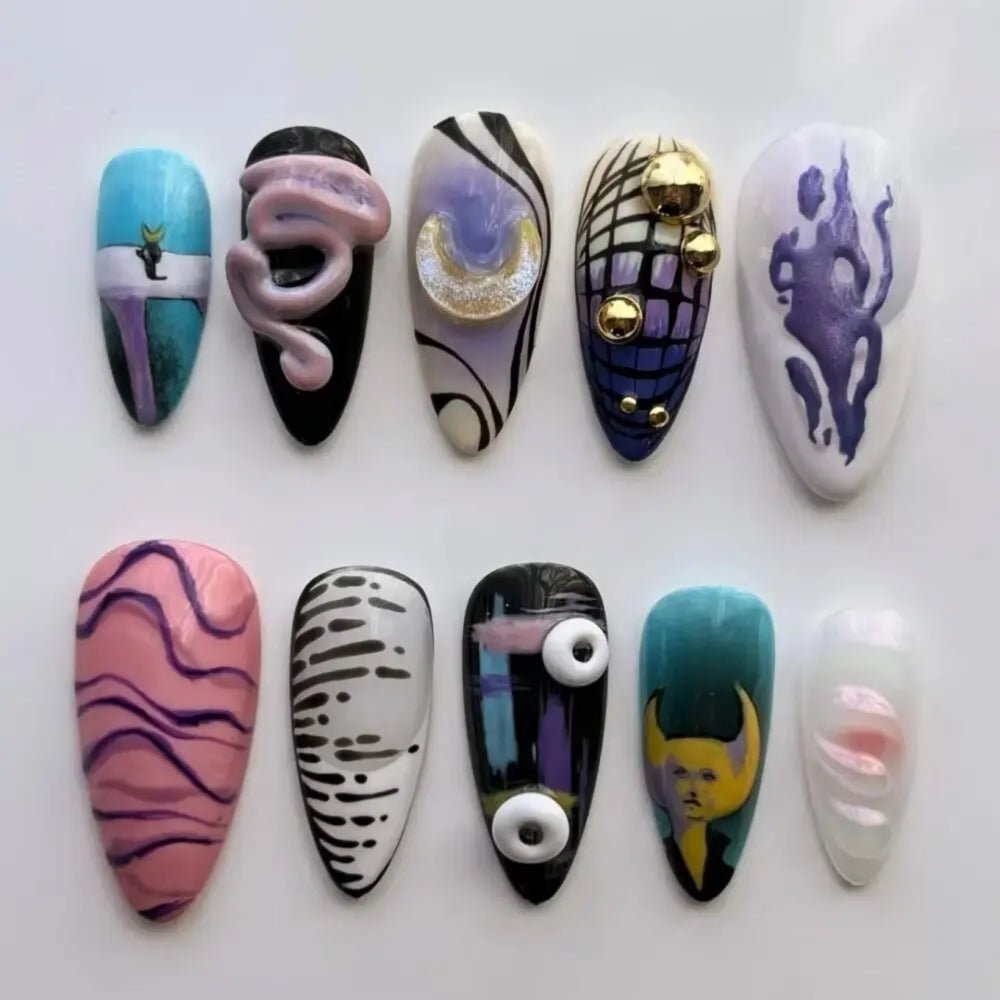 NumberSea - 3D Line Nails