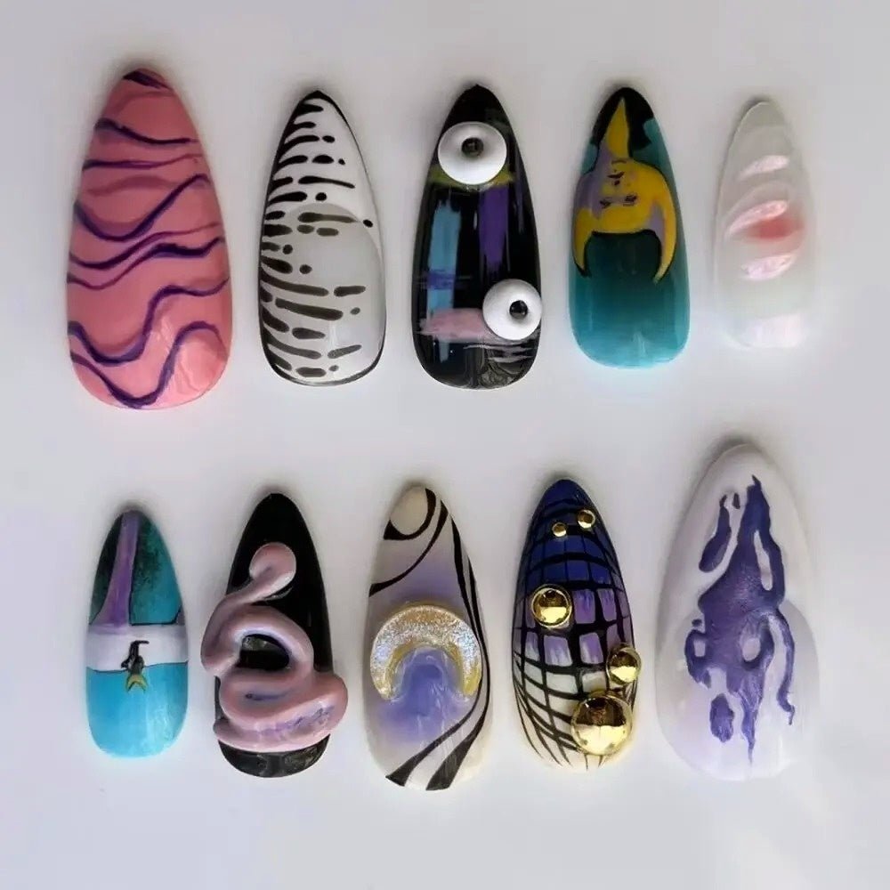 NumberSea - 3D Line Nails