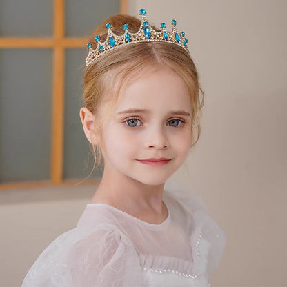 Girls Purple Crown Tiara