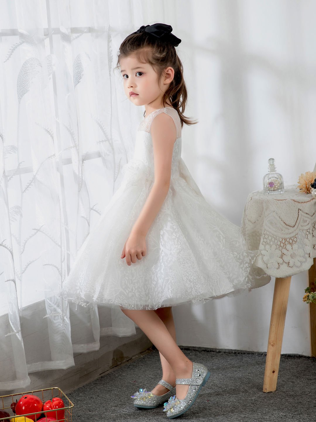 NumberSea - Kids Little Girls' Dress Birthday Dress Sleeveless Princess Cute Dresses Children's Occasion Wear