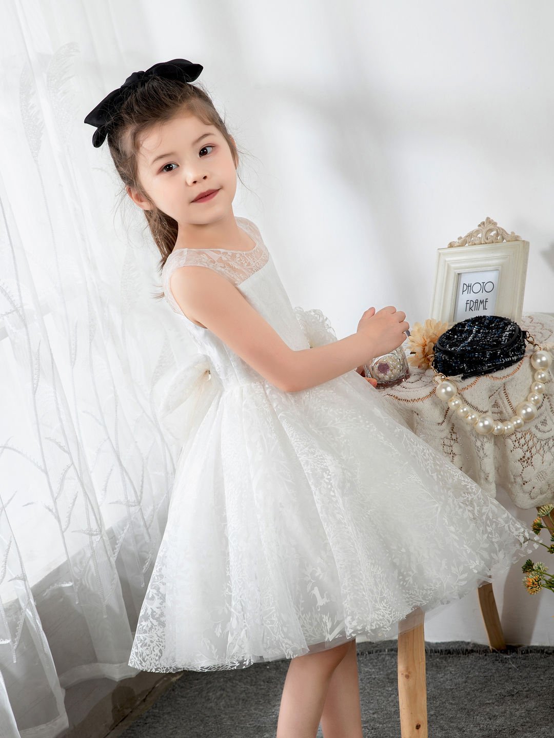 NumberSea - Kids Little Girls' Dress Birthday Dress Sleeveless Princess Cute Dresses Children's Occasion Wear