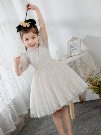 NumberSea - Kids Little Girls' Dress Birthday Dress Princess Cute Dresses Children's Occasion Wear Daisy