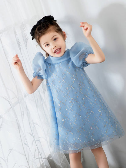 NumberSea - Bow Tie Kids Little Girls' Dress Birthday Dress Princess Cute Dresses Children's Occasion Wear Party Dresses