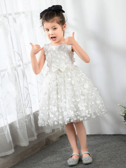 NumberSea - Little Flower Girls' Princess Cute Dresses Children's Occasion Wear Party Dresses Birthday Dress Flower Girls Dresses