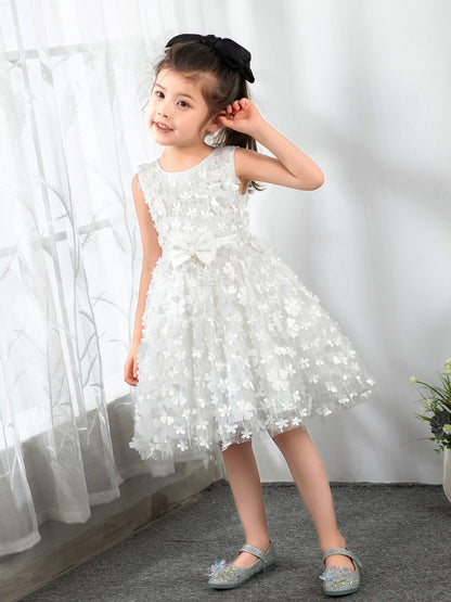 NumberSea - Little Flower Girls' Princess Cute Dresses Children's Occasion Wear Party Dresses Birthday Dress Flower Girls Dresses