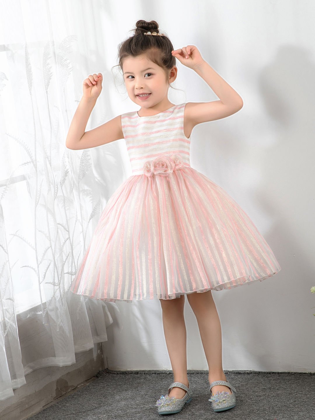 NumberSea - Kids Little Girls' Princess Cute Dresses Party Dresses Birthday Dress Children's Occasion Wear