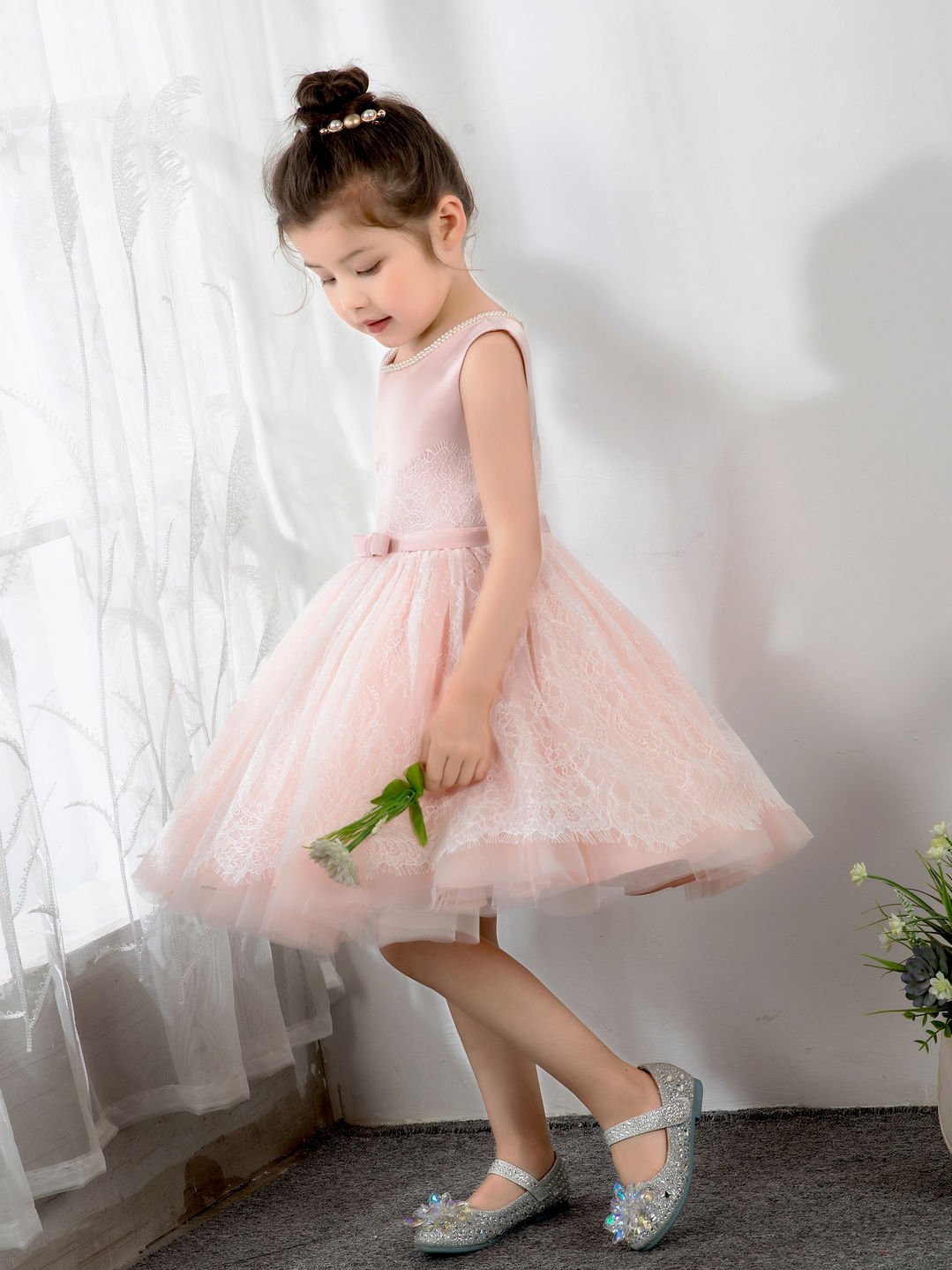 NumberSea - Kids Little Girls' Princess Cute Dresses Birthday Dress Party Dresses Children's Occasion Wear