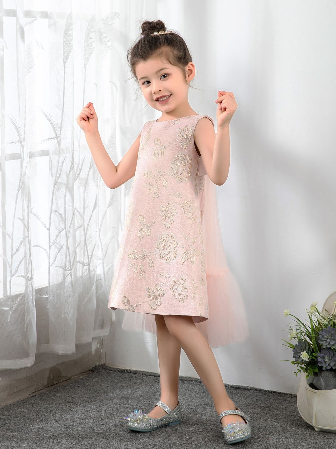 NumberSea - Kids Little Girls' Princess Cute Dresses Birthday Dress Children's Occasion Wear Party Dresses