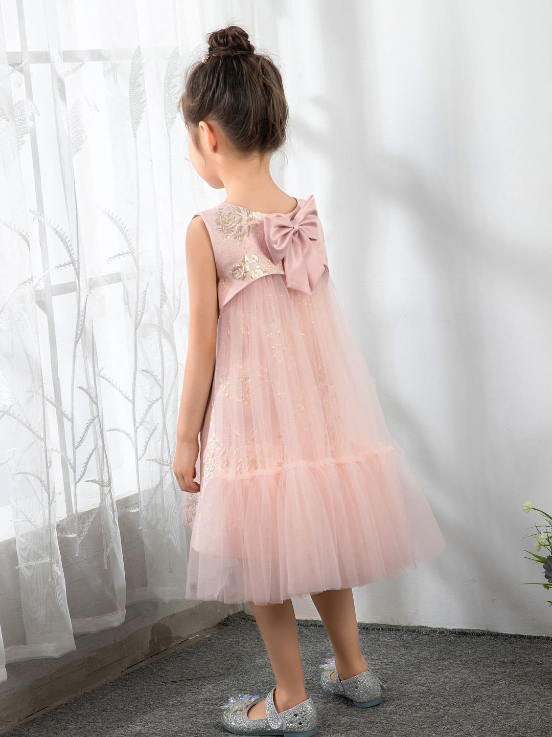 NumberSea - Kids Little Girls' Princess Cute Dresses Birthday Dress Children's Occasion Wear Party Dresses