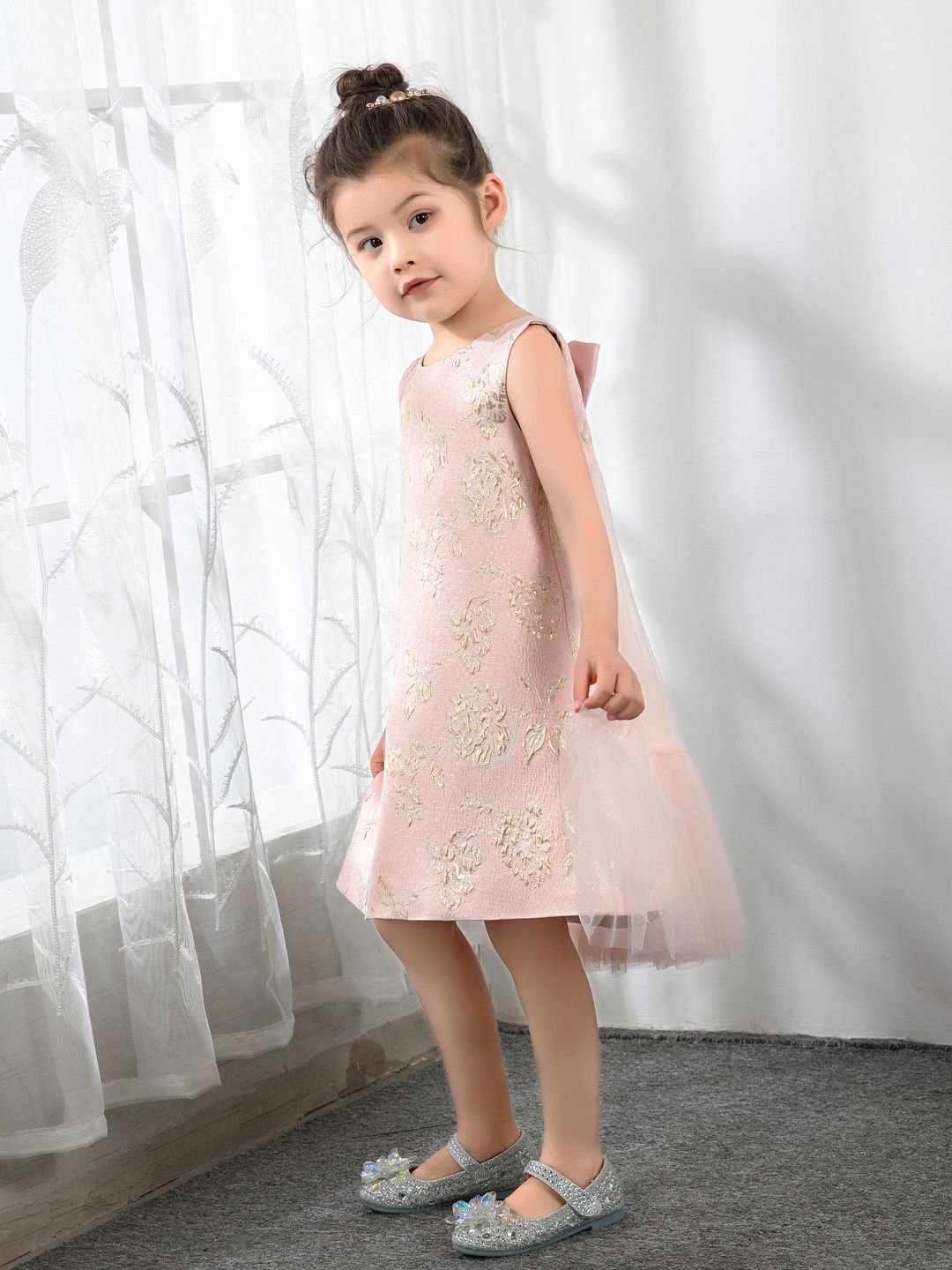 NumberSea - Kids Little Girls' Princess Cute Dresses Birthday Dress Children's Occasion Wear Party Dresses