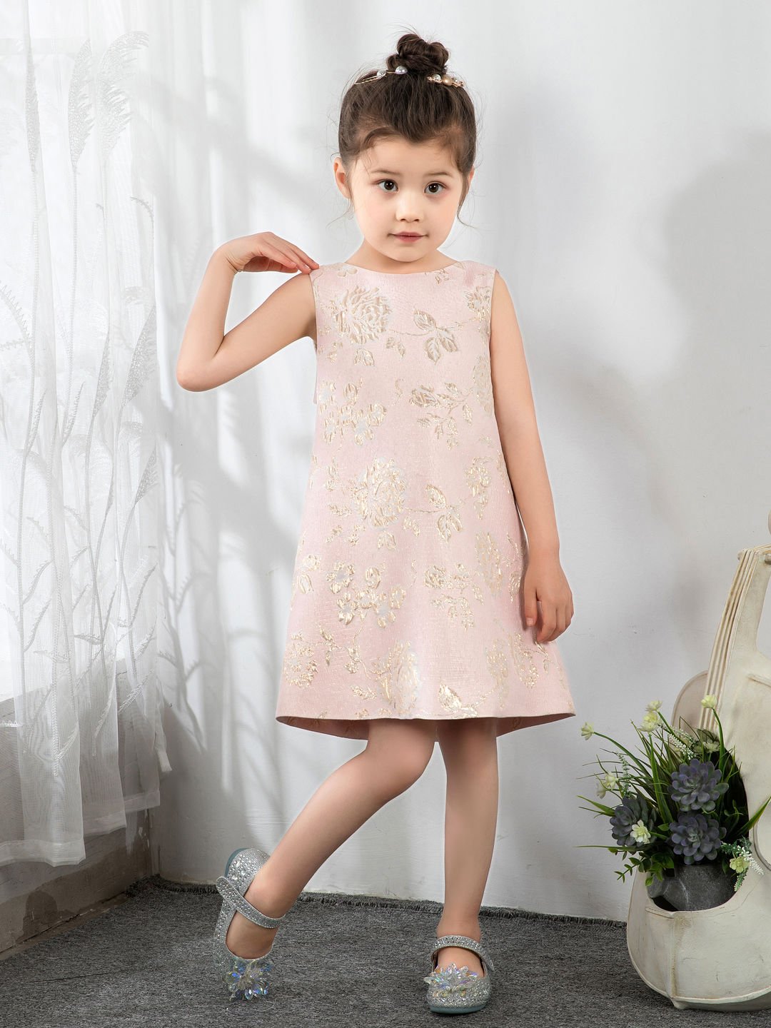 NumberSea - Kids Little Girls' Princess Cute Dresses Birthday Dress Children's Occasion Wear Party Dresses