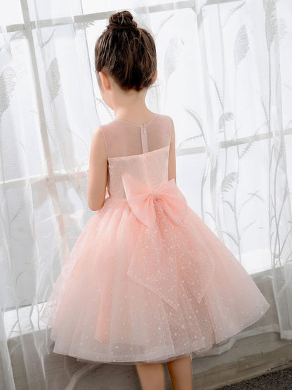 NumberSea - Kids Princess Cute Dresses Sleeveless Birthday Dress Children's Occasion Wear Party Dresses Flower Girl Dresses