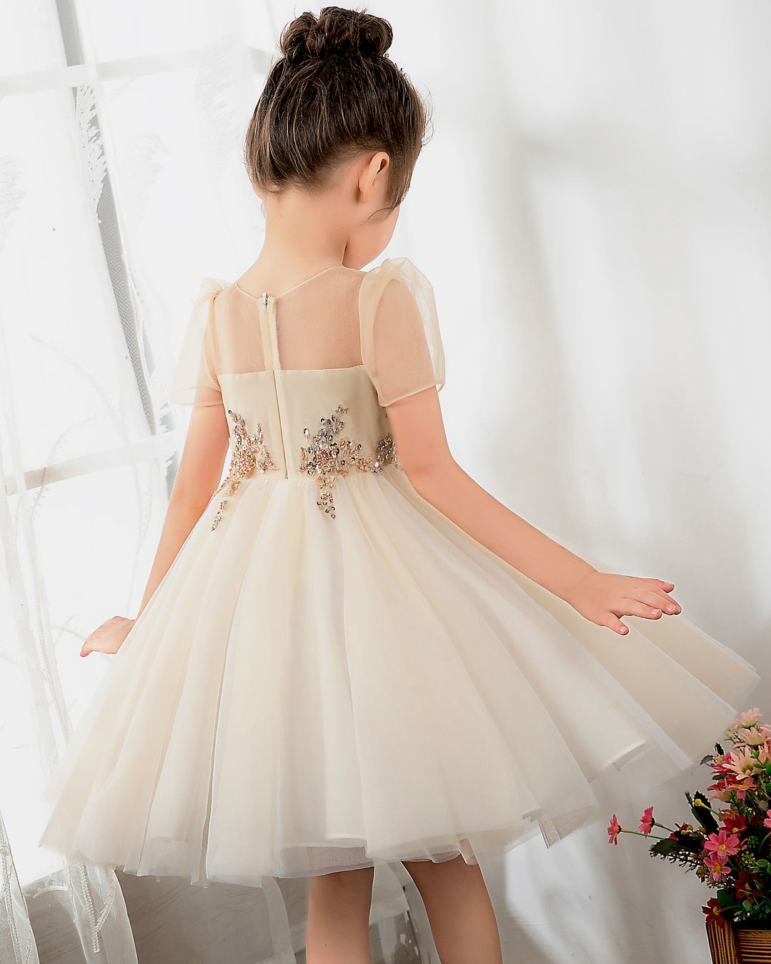 NumberSea - Kids Dress Girls Princess Cute Dresses Sleeveless Birthday Dress Party Dresses Kids Dresses Boutique