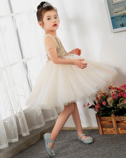 NumberSea - Kids Dress Girls Princess Cute Dresses Sleeveless Birthday Dress Party Dresses Kids Dresses Boutique