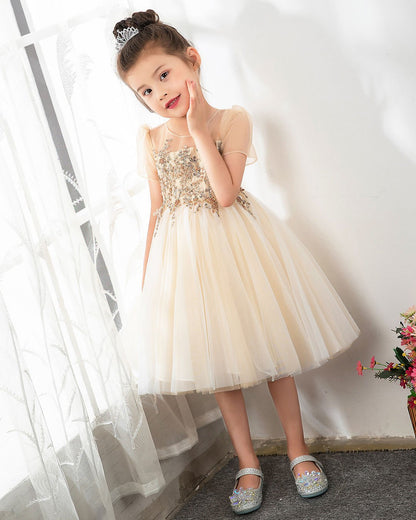 NumberSea - Kids Dress Girls Princess Cute Dresses Sleeveless Birthday Dress Party Dresses Kids Dresses Boutique