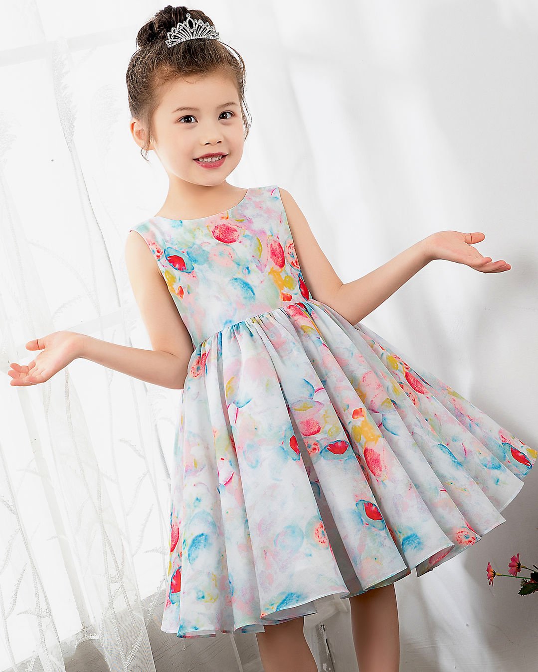 NumberSea - Fashion Kids Dress Girls Princess Cute Dresses Sleeveless Birthday Dress Party Dresses Kids Dresses Boutique