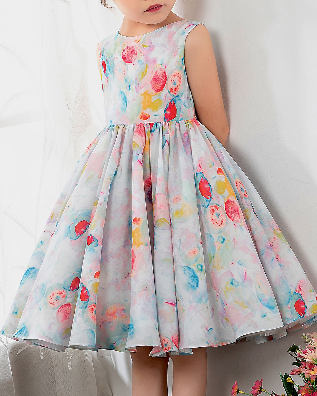 NumberSea - Fashion Kids Dress Girls Princess Cute Dresses Sleeveless Birthday Dress Party Dresses Kids Dresses Boutique