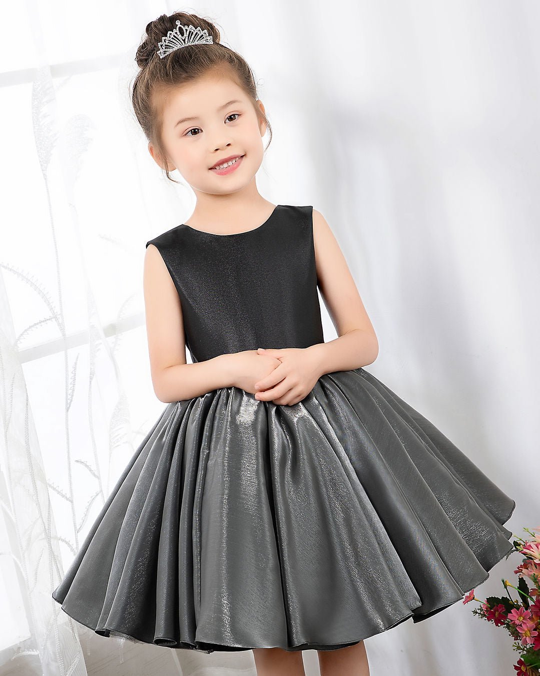 NumberSea - Fashion Sleeveless Girls Princess Dresses Children's Occasion Wear Party Dresses Birthday Dresses