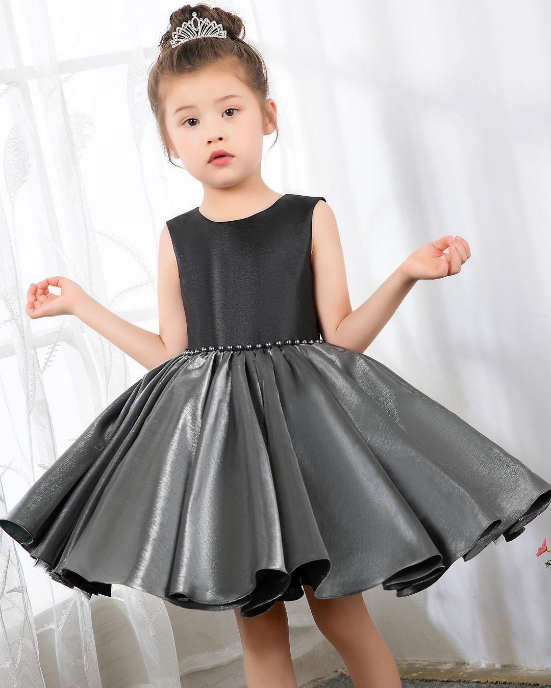 NumberSea - Fashion Sleeveless Girls Princess Dresses Children's Occasion Wear Party Dresses Birthday Dresses