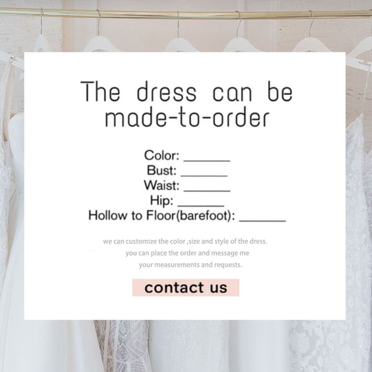 NumberSea Wedding Dresses Custom Fee 165.3