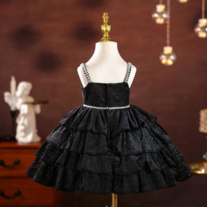 Sequins 1st Birthday Party Toddler Girl  Dress