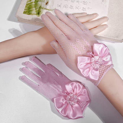 Flower Girl Gloves Daily Wear/Wedding/Special Occasion (198225128)