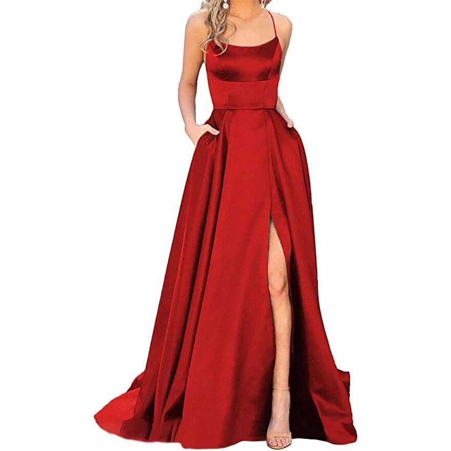 Königsblaues Samt-Abendkleid mit einer Schulter, formelles Partykleid, langes Maxikleid