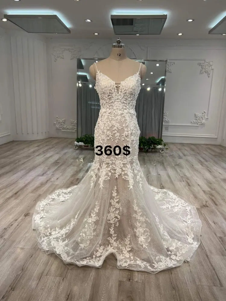 NumberSea Wedding Dress 2025 custom made