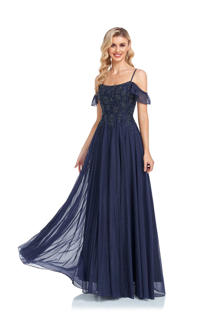 NumberSea - Arrival Sparkly A Line Off The Shoulder Mother Of The Bride Dresses With Beaded