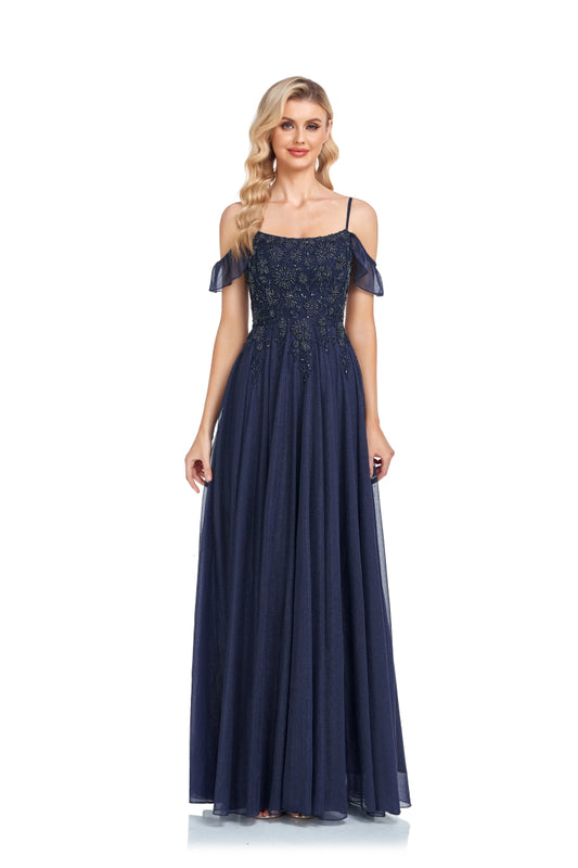 NumberSea - Arrival Sparkly A Line Off The Shoulder Mother Of The Bride Dresses With Beaded