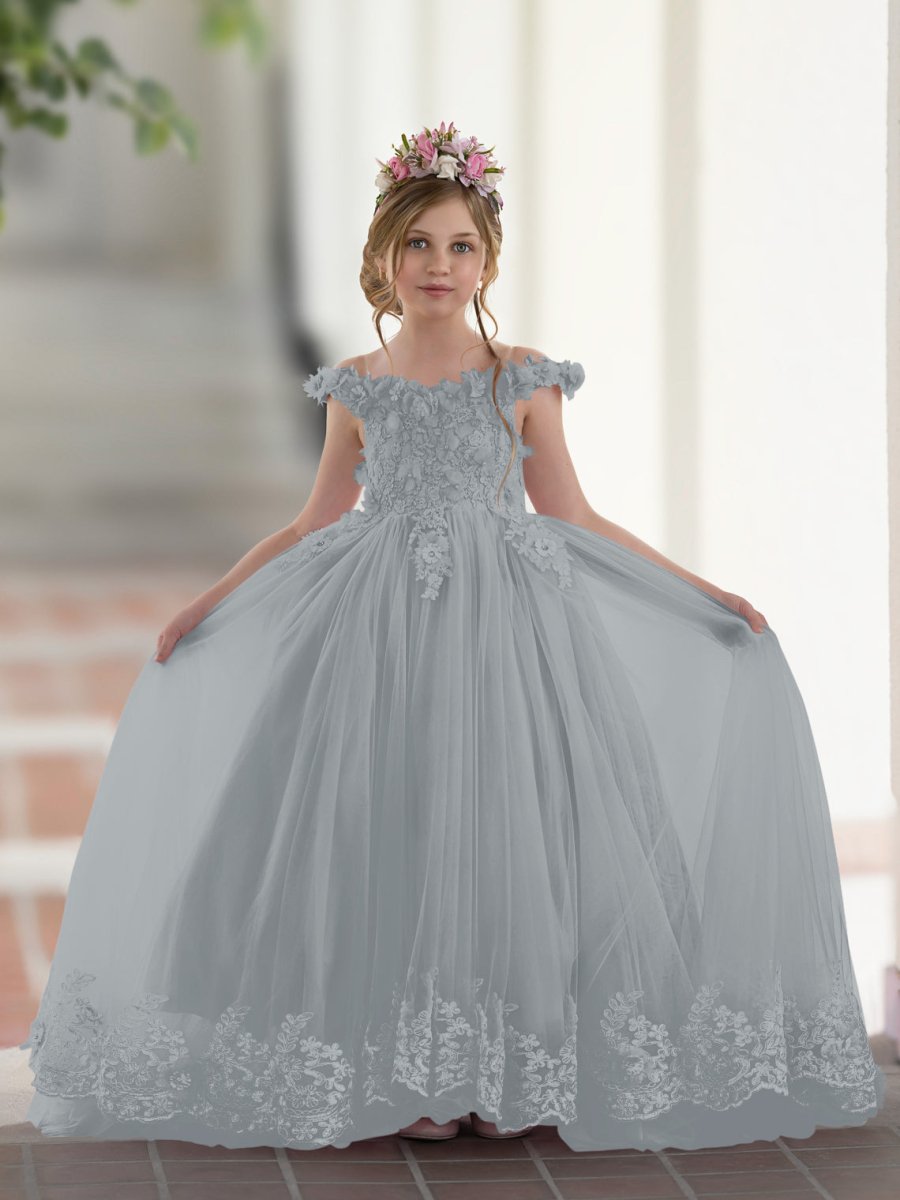 NumberSea - Ball - Gown/Princess Lace Sweep Train Pink Birthday Dress