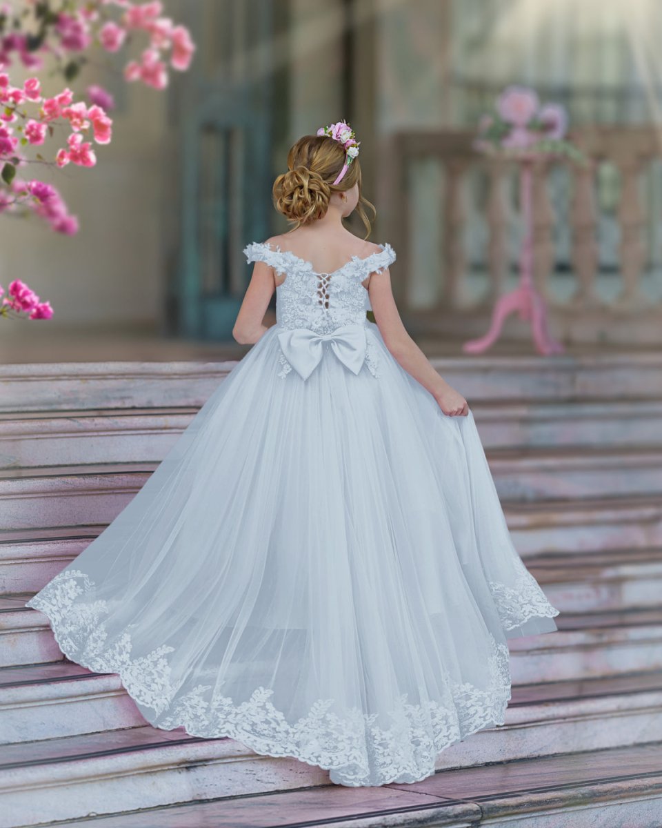 NumberSea - Ball - Gown/Princess Lace Sweep Train Pink Birthday Dress