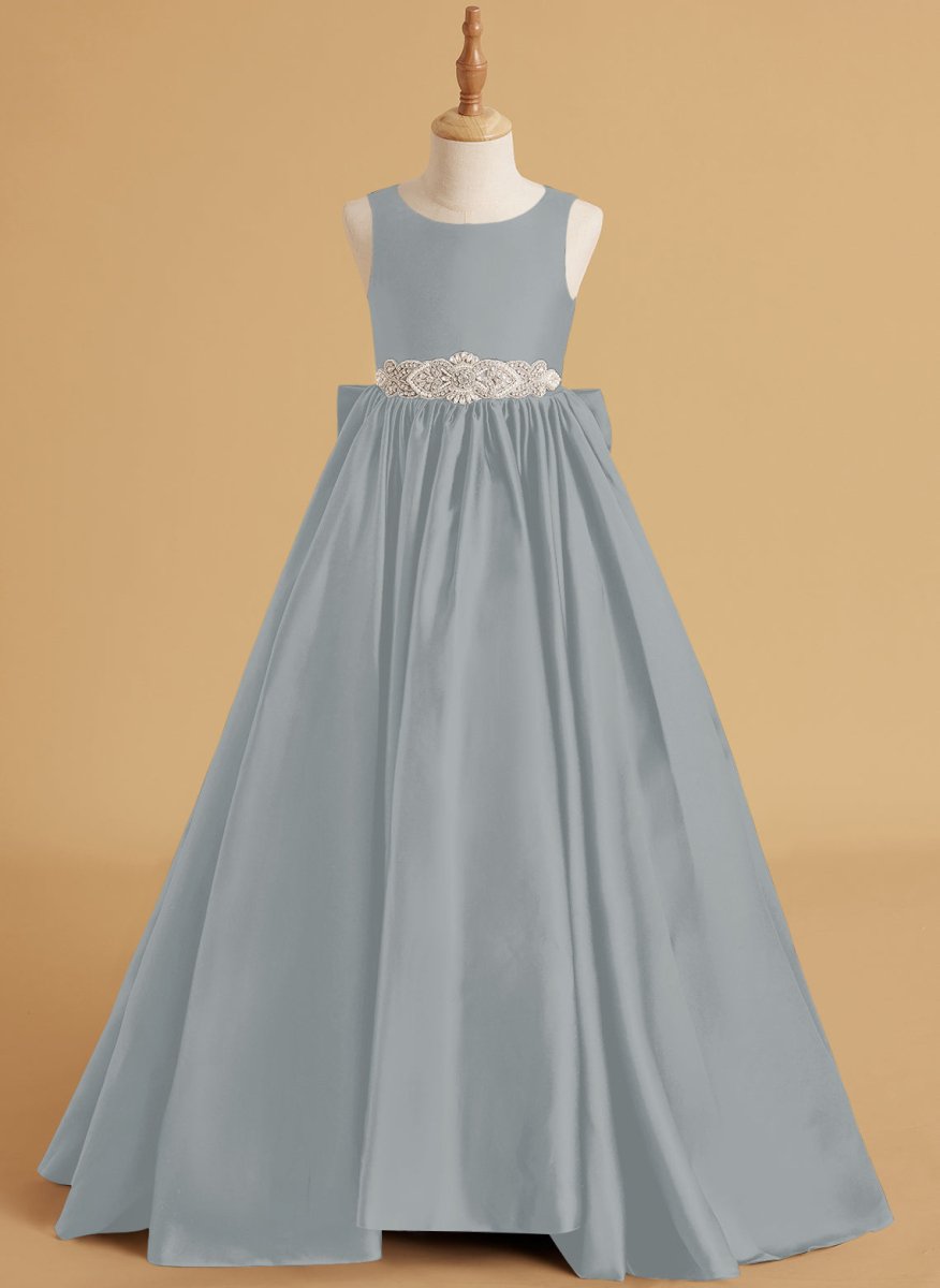 NumberSea - Ball - Gown/Princess Satin Sweep Train Flower Girl Dress