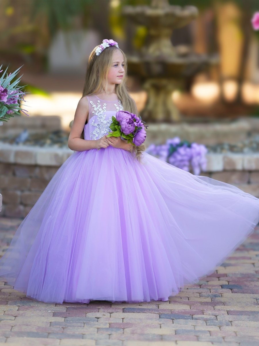 NumberSea - Ball - Gown/Princess Tulle Floor - length Dress