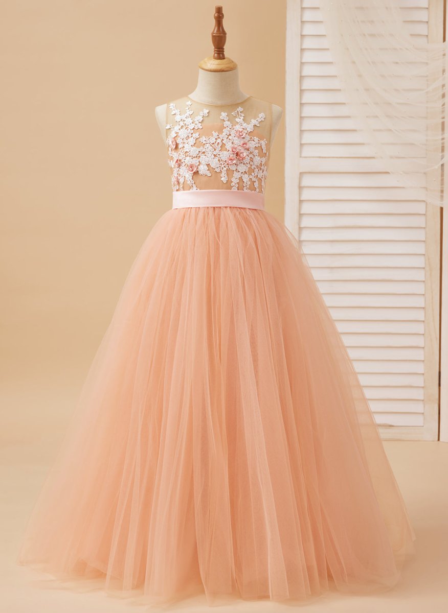 NumberSea - Ball - Gown/Princess Tulle Floor - length Dress