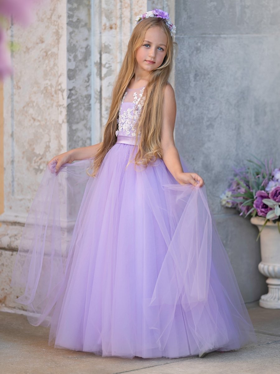 NumberSea - Ball - Gown/Princess Tulle Floor - length Dress