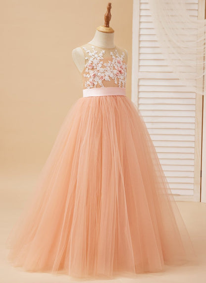 NumberSea - Ball - Gown/Princess Tulle Floor - length Dress