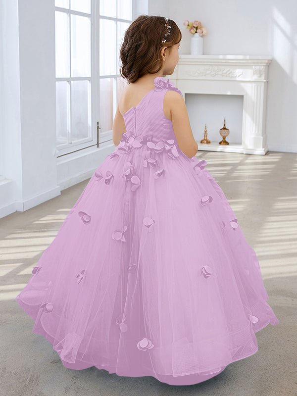 NumberSea - Ball - Gown/Princess Tulle Floor - length Flower Girl Dress