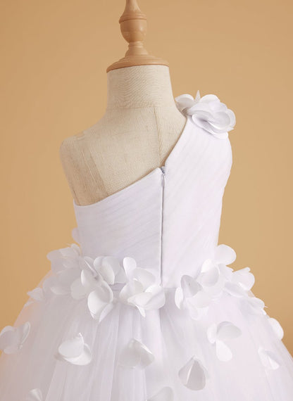 NumberSea - Ball - Gown/Princess Tulle Floor - length Flower Girl Dress