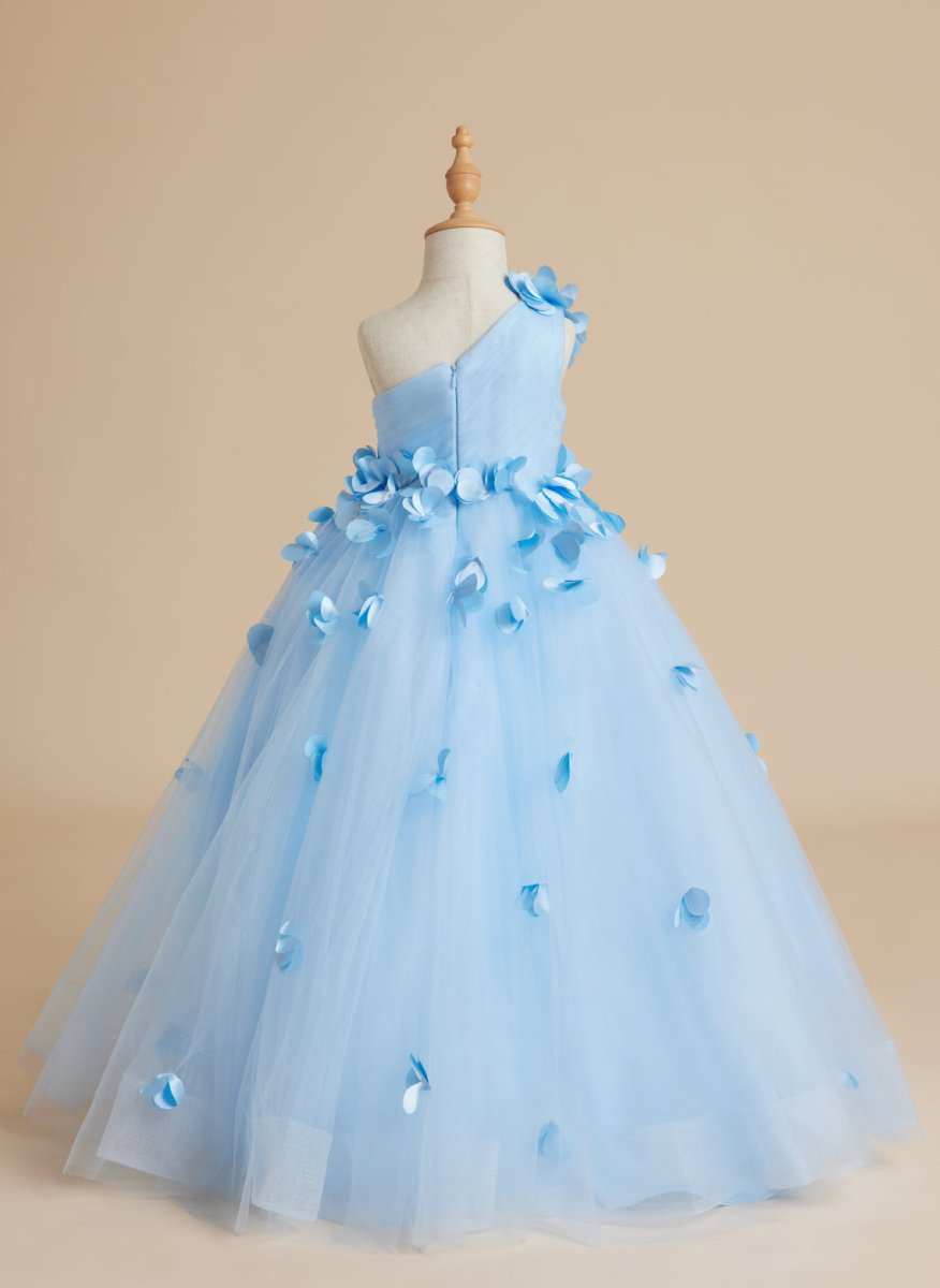 NumberSea - Ball - Gown/Princess Tulle Floor - length Flower Girl Dress