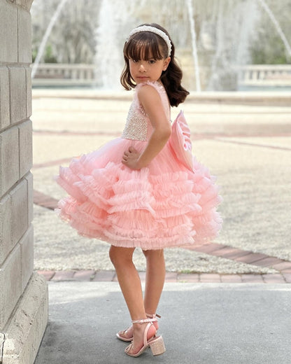 NumberSea - Ball - Gown/Princess Tulle Knee - length Baby Girl Dress