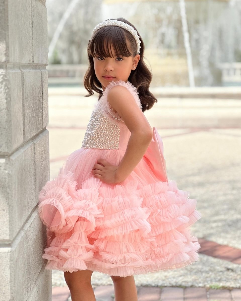 NumberSea - Ball - Gown/Princess Tulle Knee - length Baby Girl Dress