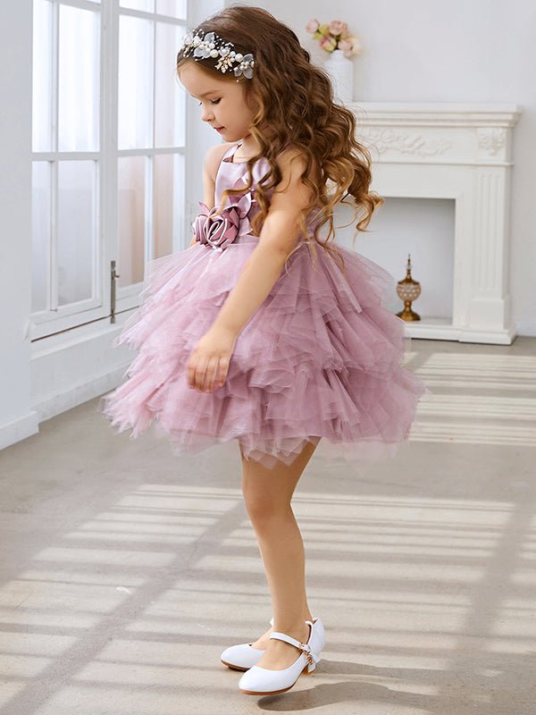 NumberSea - Ball - Gown/Princess Tulle Knee - length Baby Girl Dress