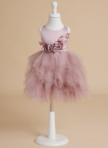 NumberSea - Ball - Gown/Princess Tulle Knee - length Baby Girl Dress