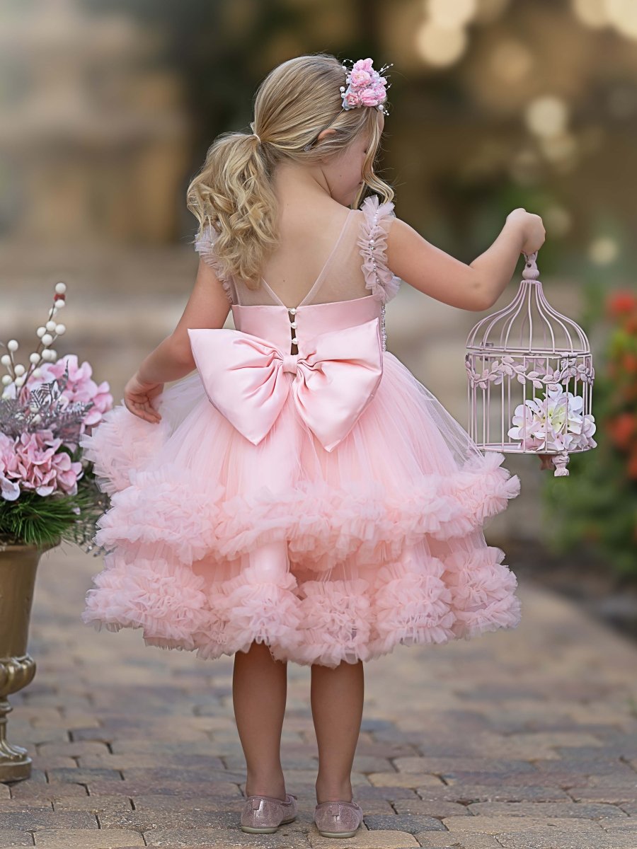 NumberSea - Ball - Gown/Princess Tulle Knee - length Baby Girl Dress