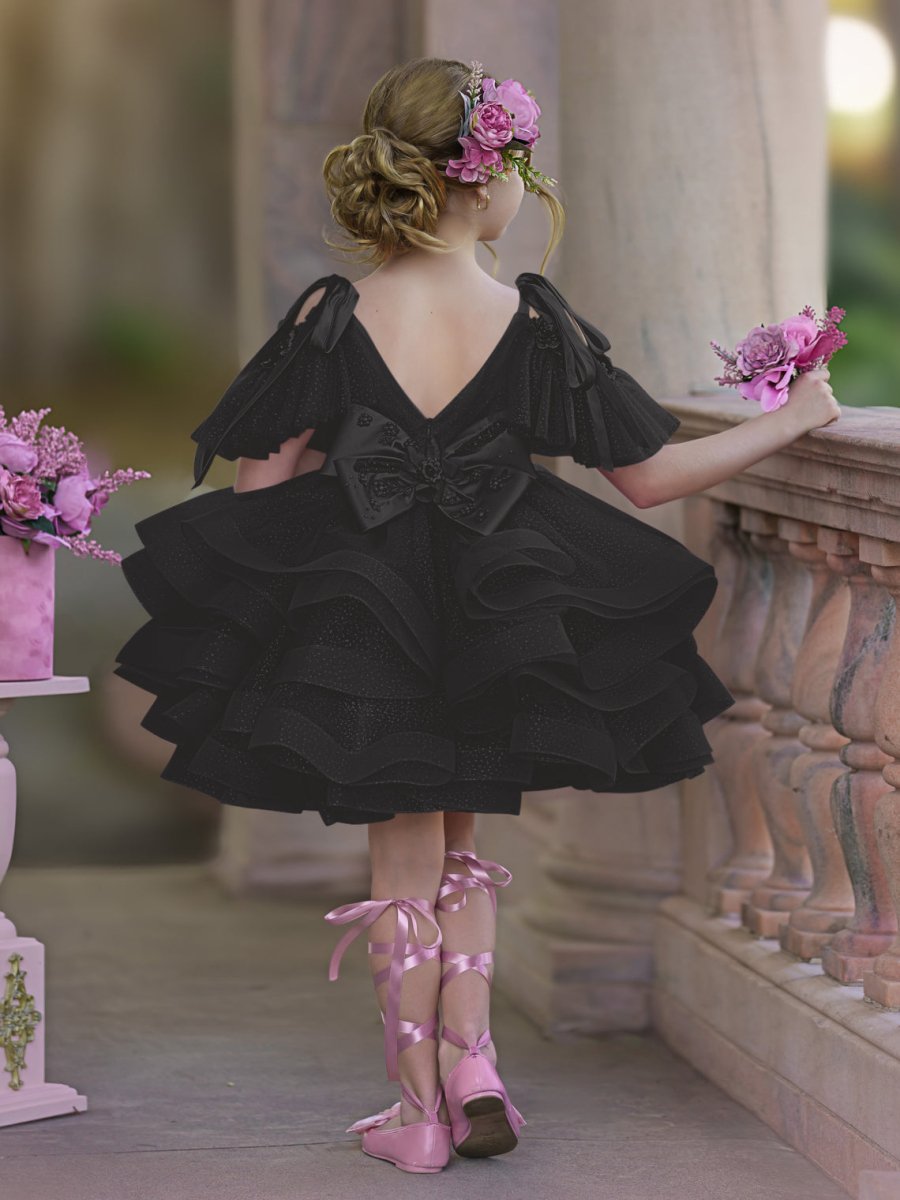 NumberSea - Ball - Gown/Princess Tulle Knee - length Birthday Flower Girl Dress