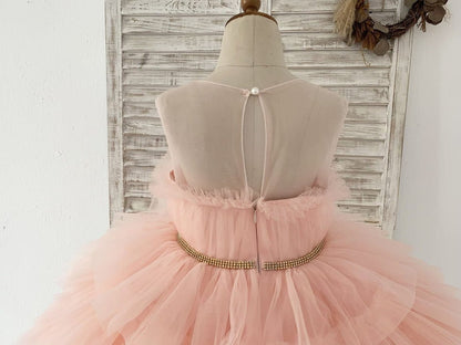 NumberSea - Ball - Gown/Princess Tulle Knee - length Flower Girl Dress